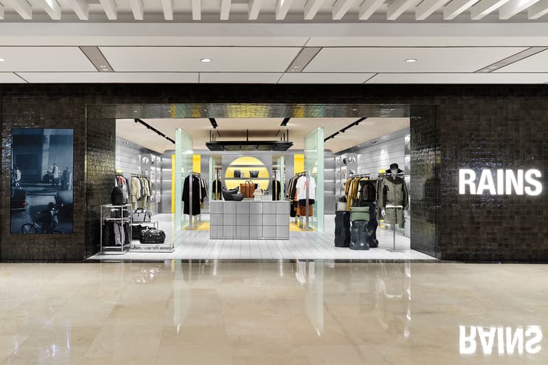 Rains 亚洲首家旗舰店插旗上海