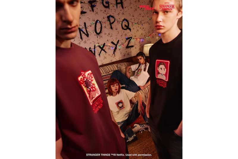 《怪奇物语》x WHOOSIS 联名系列 Lookbook 发布