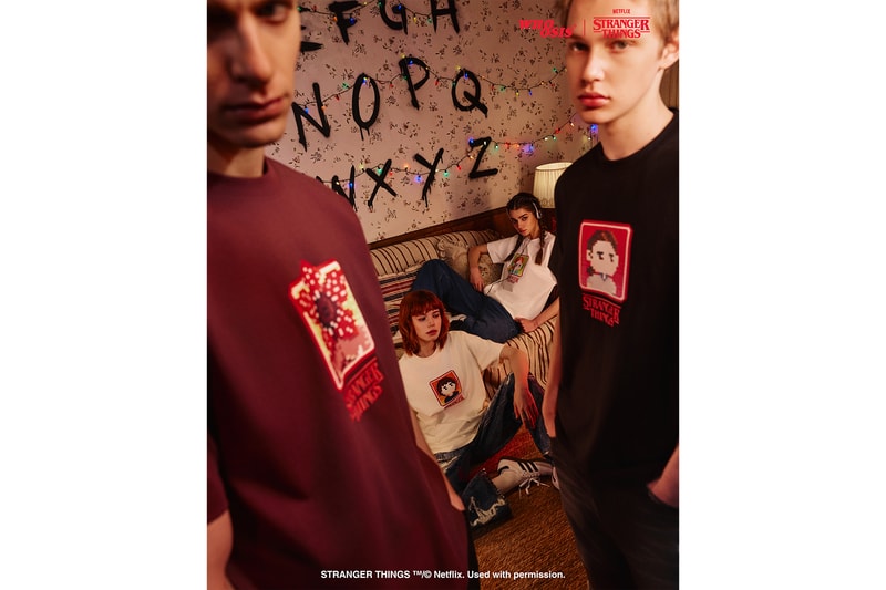 《怪奇物语》x WHOOSIS 联名系列 Lookbook 发布