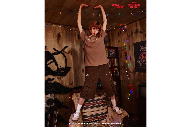 《怪奇物语》x WHOOSIS 联名系列 Lookbook 发布