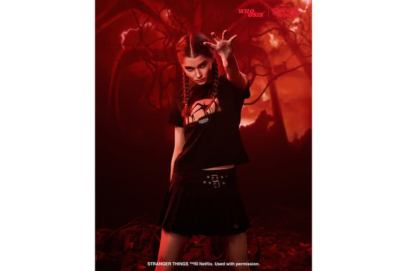 《怪奇物语》x WHOOSIS 联名系列 Lookbook 发布