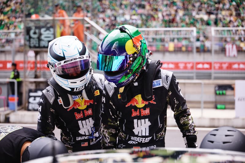 UNDEFEATED 赞助赛车手王一博