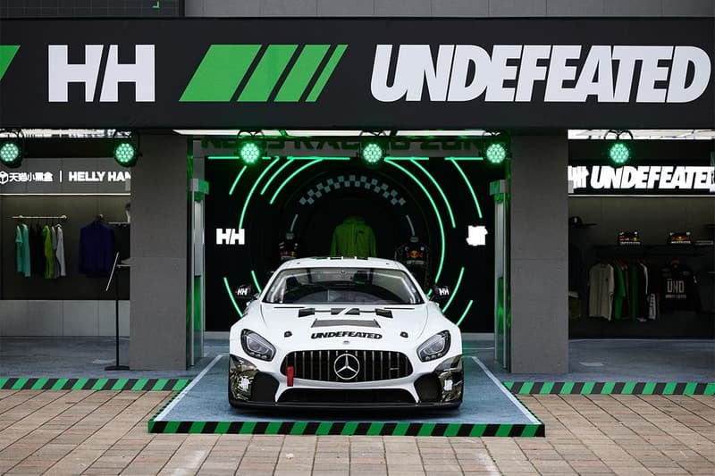 UNDEFEATED 赞助赛车手王一博