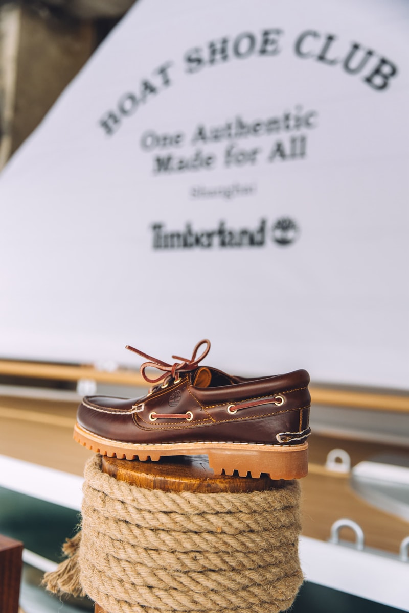 Timberland 打造限时船鞋俱乐部快闪