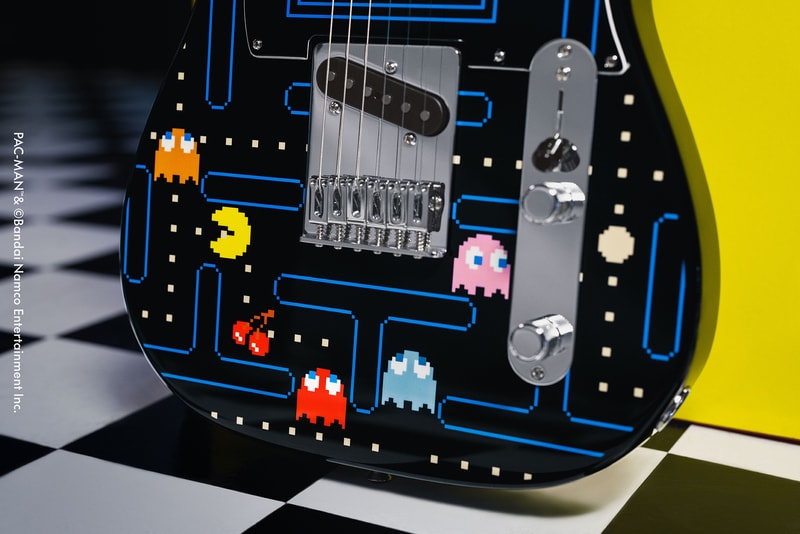 Fender x 万代南梦宫推出 PAC-MAM™ 联名款 Telecaster 电吉他