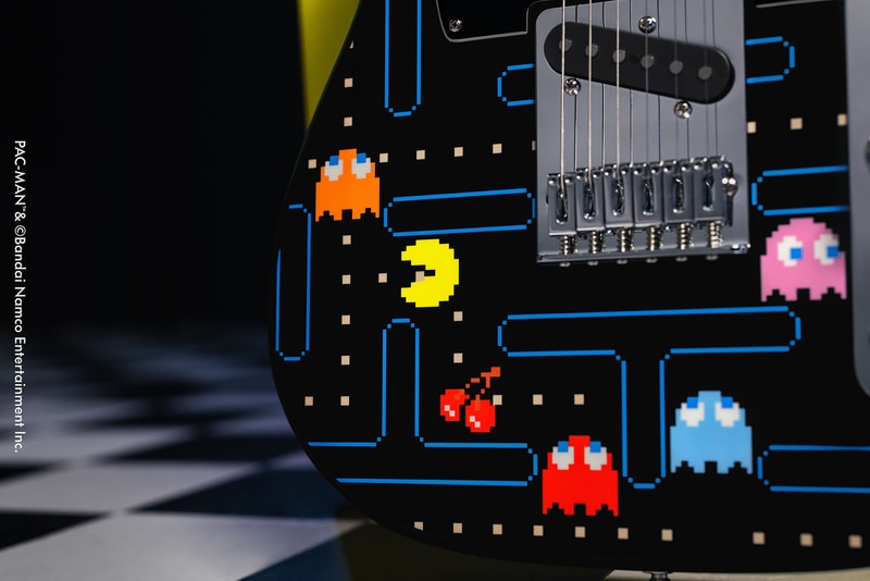 Fender x 万代南梦宫推出 PAC-MAM™ 联名款 Telecaster 电吉他