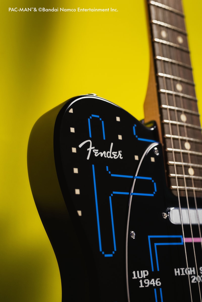 Fender x 万代南梦宫推出 PAC-MAM™ 联名款 Telecaster 电吉他