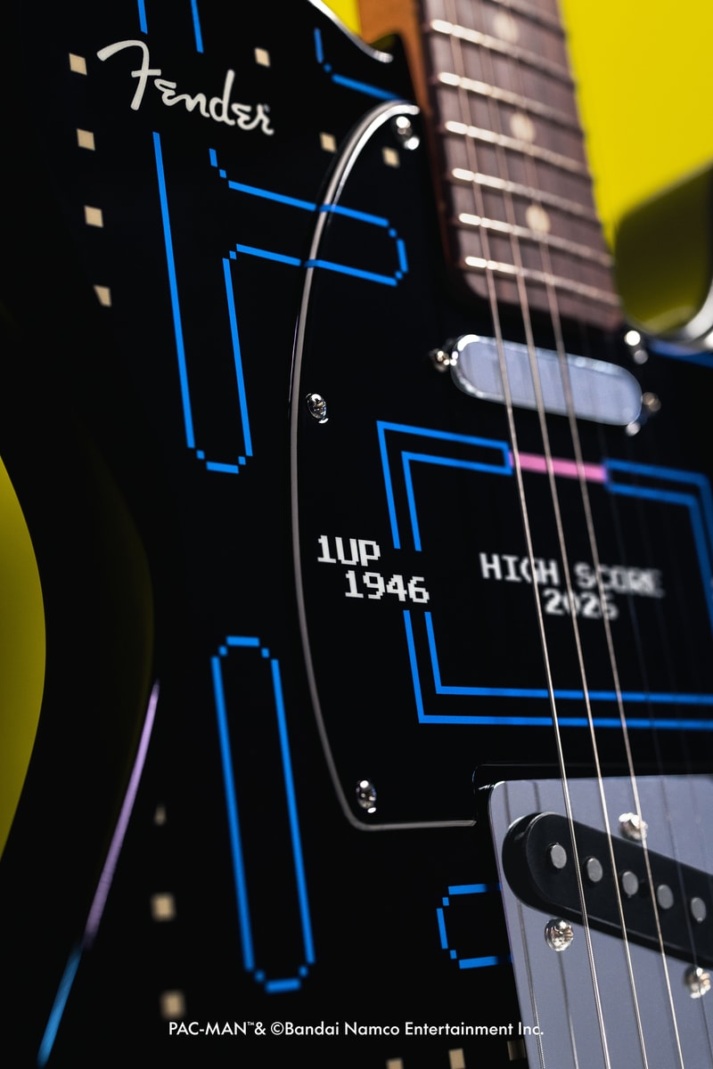 Fender x 万代南梦宫推出 PAC-MAM™ 联名款 Telecaster 电吉他