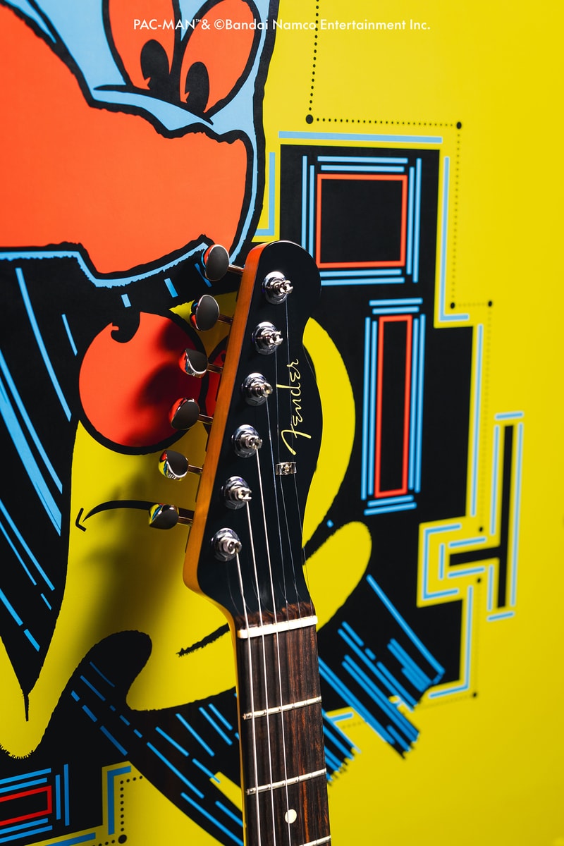 Fender x 万代南梦宫推出 PAC-MAM™ 联名款 Telecaster 电吉他