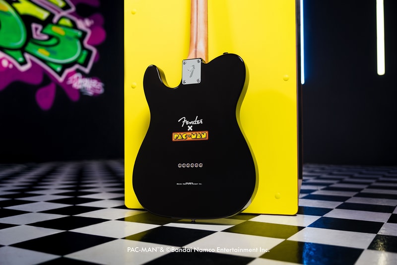 Fender x 万代南梦宫推出 PAC-MAM™ 联名款 Telecaster 电吉他