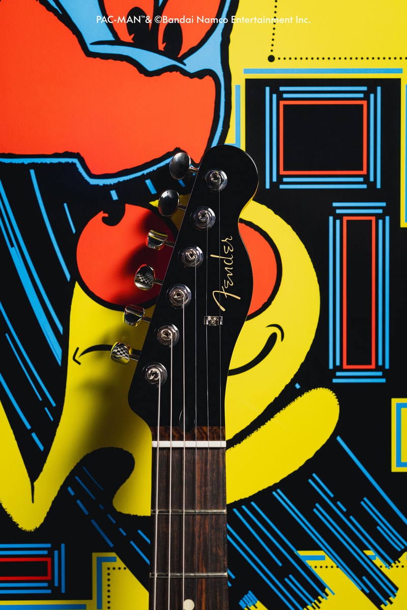 Fender x 万代南梦宫推出 PAC-MAM™ 联名款 Telecaster 电吉他
