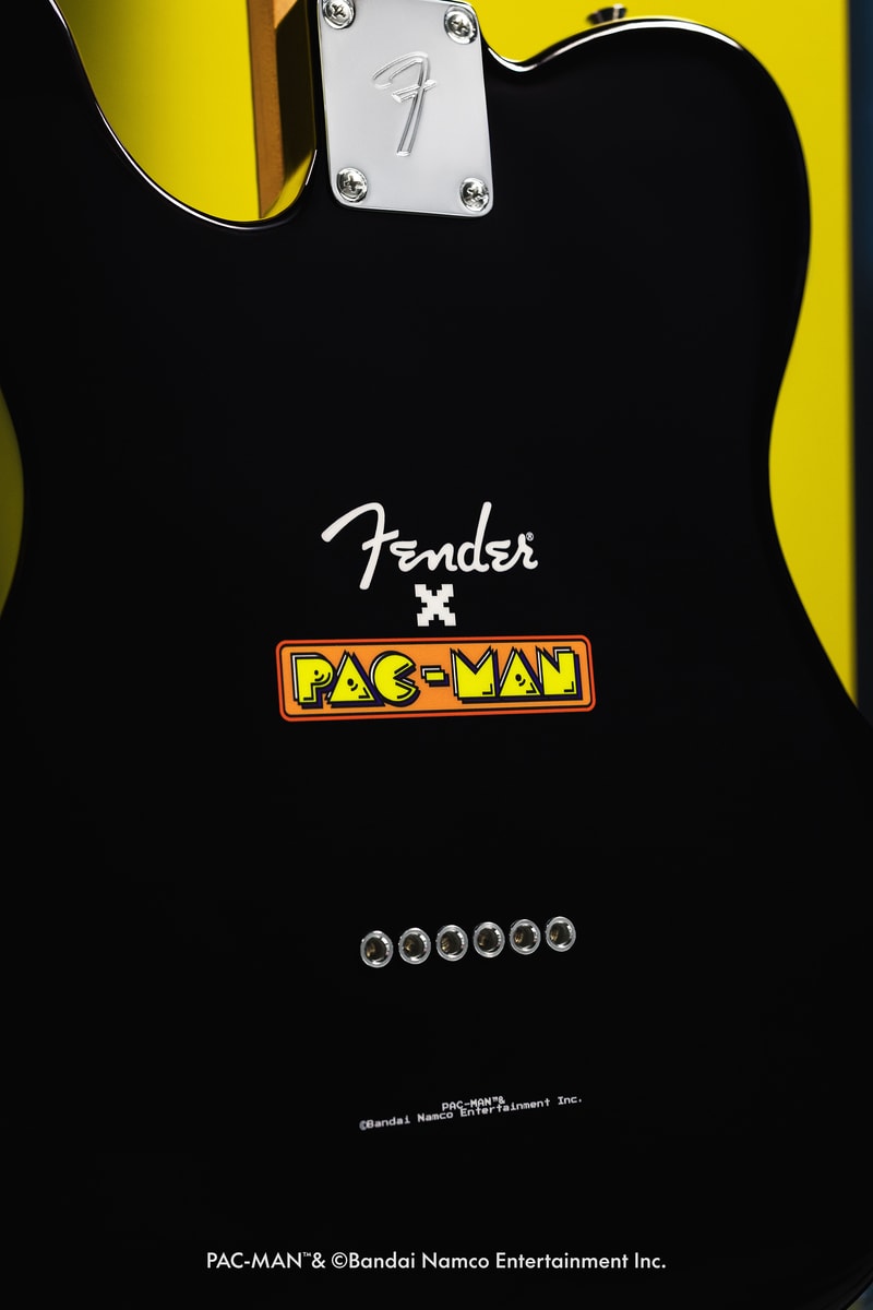 Fender x 万代南梦宫推出 PAC-MAM™ 联名款 Telecaster 电吉他
