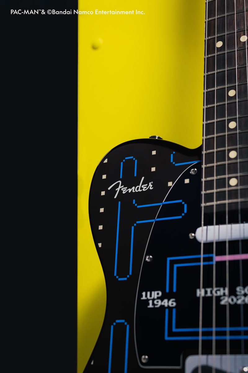 Fender x 万代南梦宫推出 PAC-MAM™ 联名款 Telecaster 电吉他