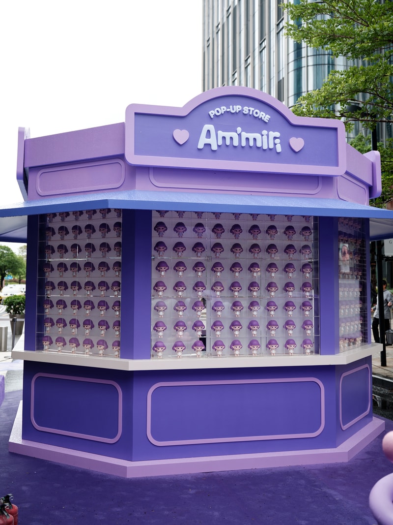 走进 Am’miri 深圳万象城限定快闪店