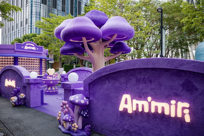 走进 Am’miri 深圳万象城限定快闪店