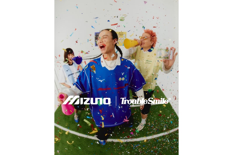 TroubleSmile x Mizuno 联名系列发布