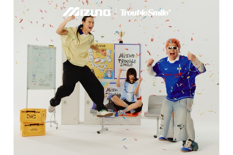 TroubleSmile x Mizuno 联名系列发布