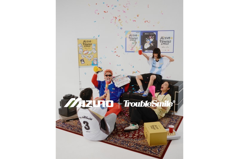 TroubleSmile x Mizuno 联名系列发布