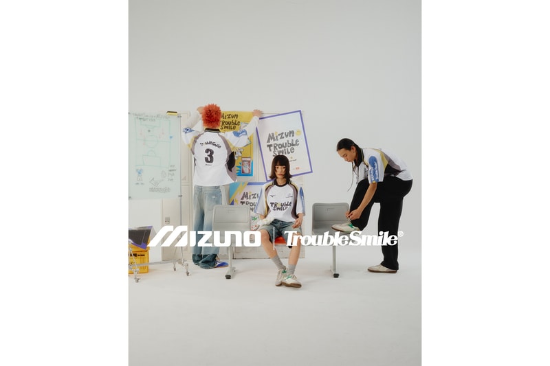 TroubleSmile x Mizuno 联名系列发布