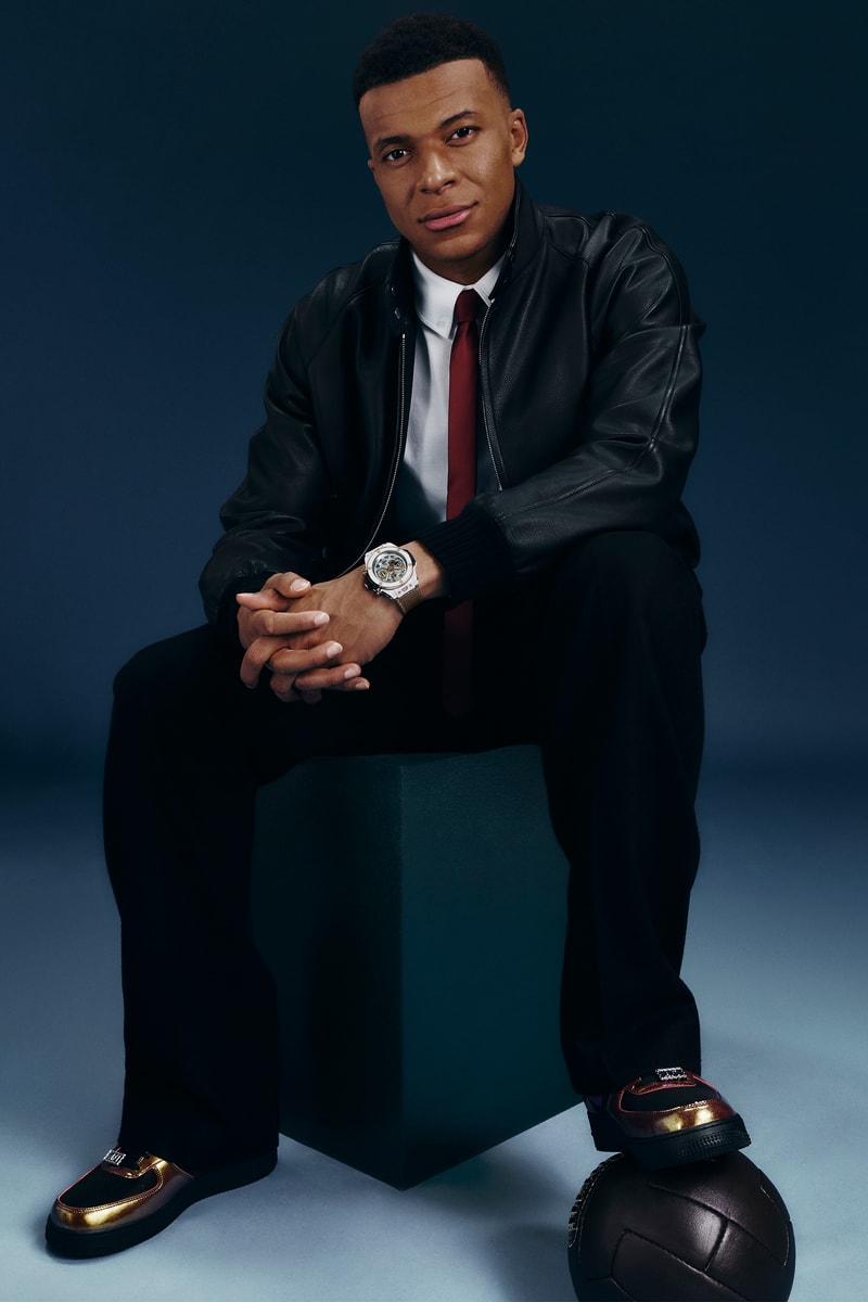 HUBLOT 携手 Kylian Mbappé 发布全新腕表