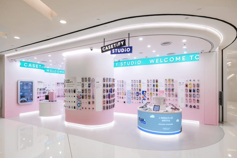 走进 CASETiFY STUDiO 上海国金商场店