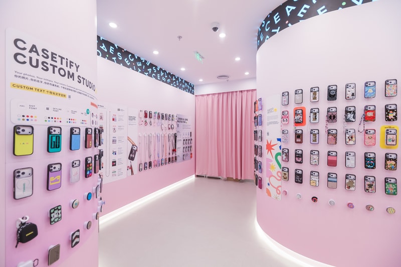 走进 CASETiFY STUDiO 上海国金商场店