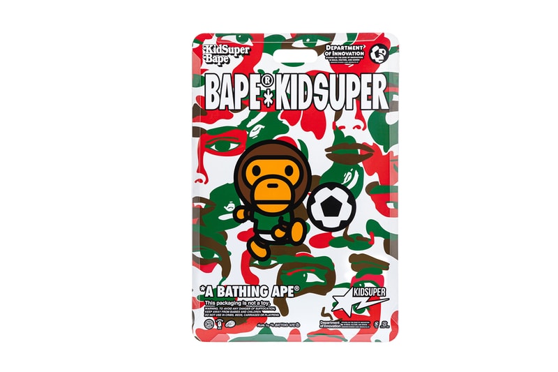BAPE® x KidSuper 推出 SUPERBAPE CUP 系列