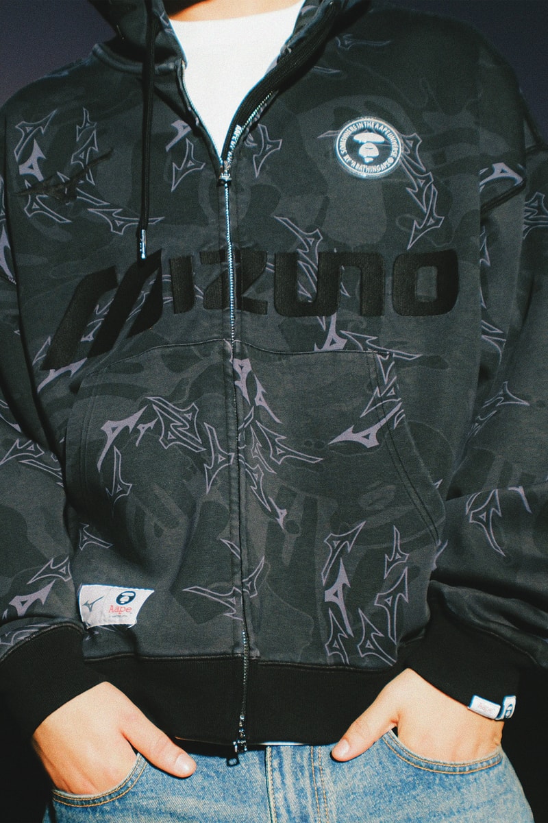 AAPE 携手 MIZUNO 推出全新联名系列