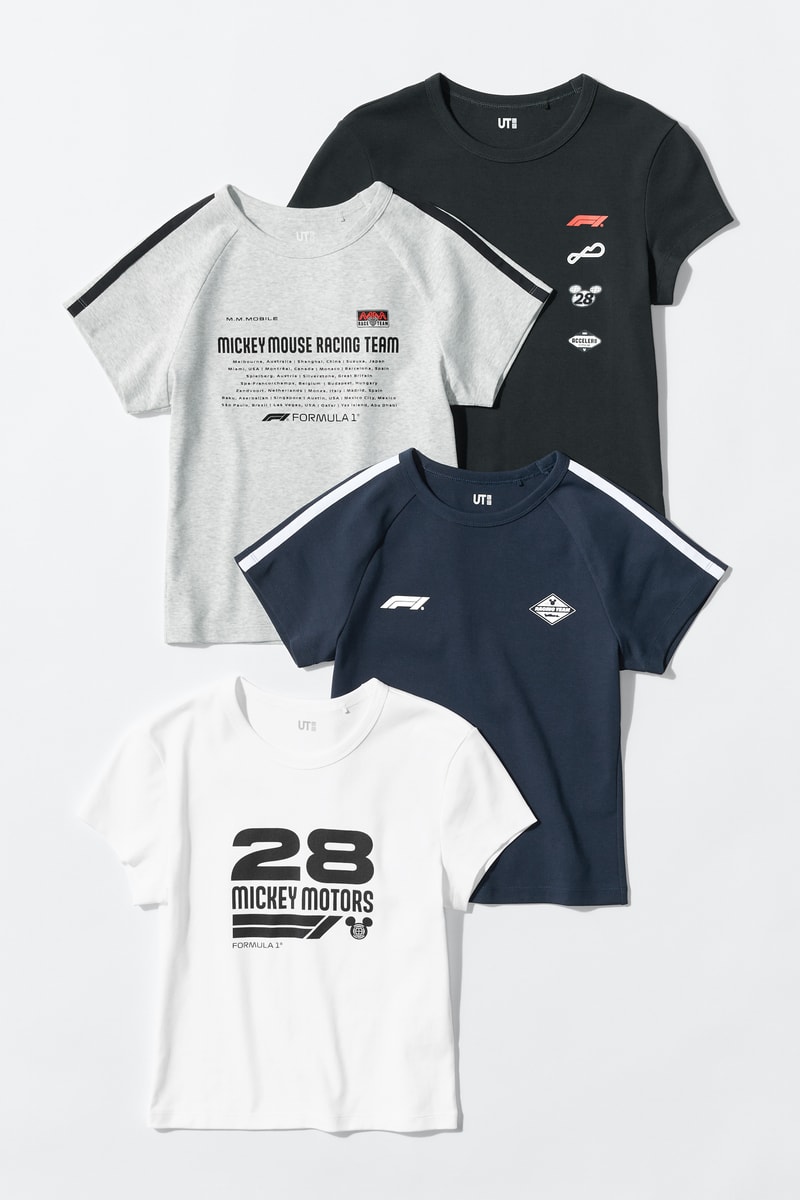 优衣库 Disney x Formula 1® 联名 UT 系列登场