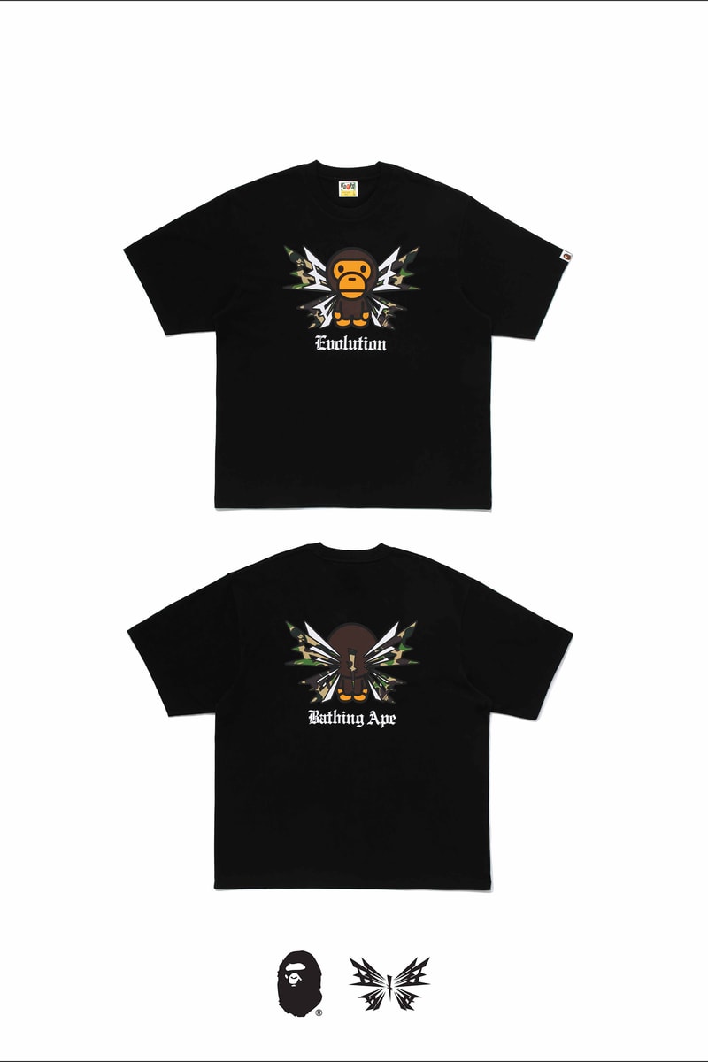 BAPE® 再携 EVOLUTION 推出联名 T-Shirt 系列
