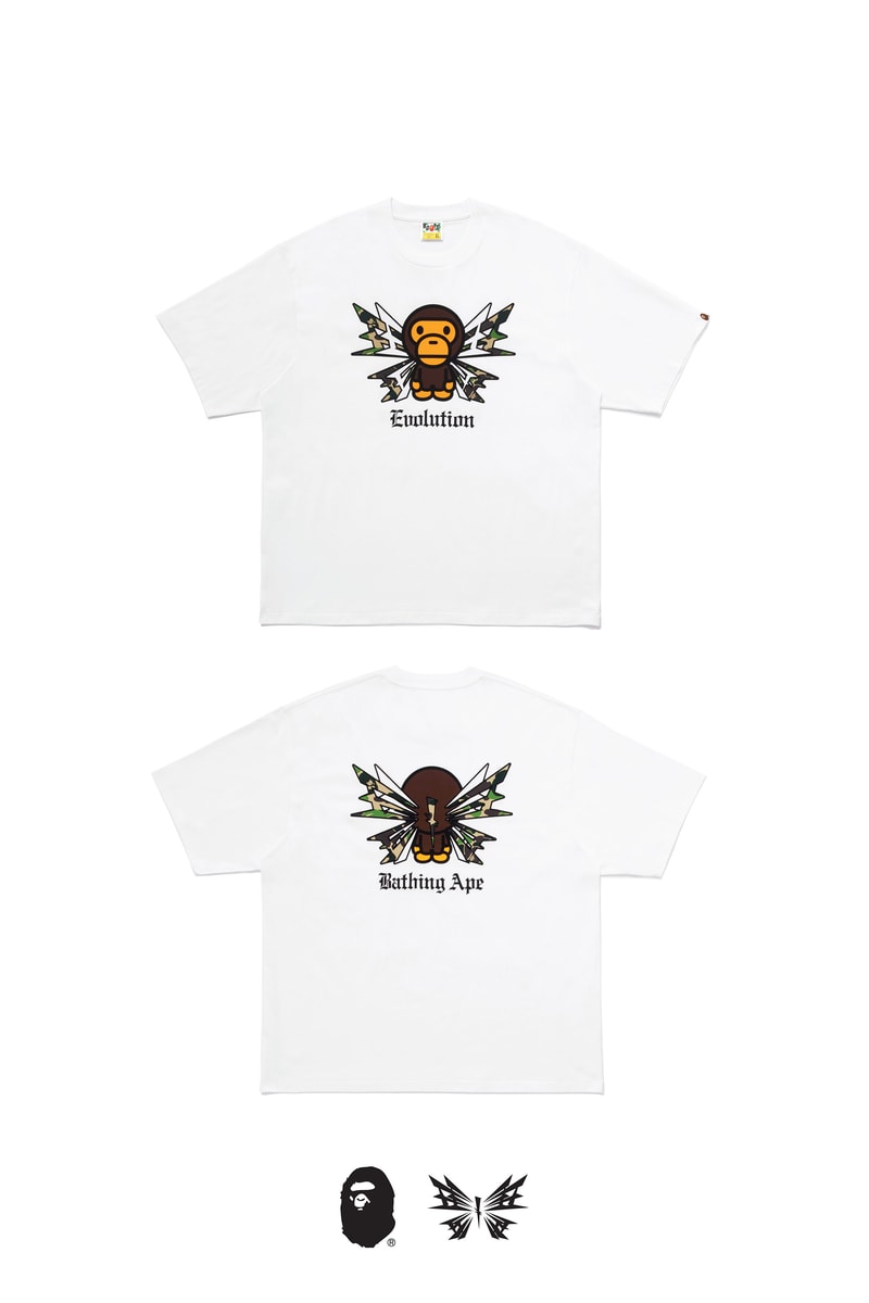 BAPE® 再携 EVOLUTION 推出联名 T-Shirt 系列