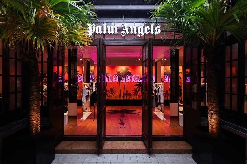 走进 Palm Angels 上海张园快闪空间