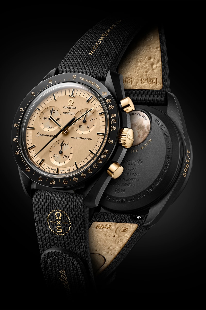 OMEGA x Swatch 以黄金材质打造全新 MoonSwatch 腕表