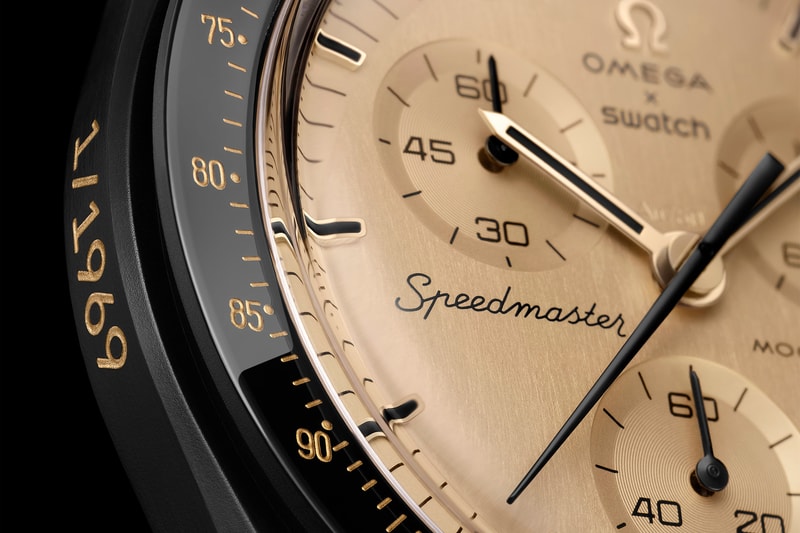 OMEGA x Swatch 以黄金材质打造全新 MoonSwatch 腕表