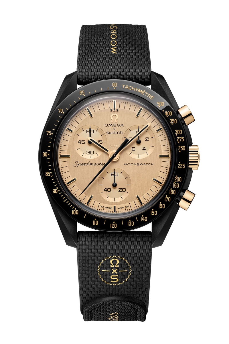 OMEGA x Swatch 以黄金材质打造全新 MoonSwatch 腕表