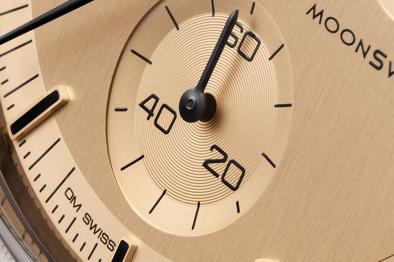 OMEGA x Swatch 以黄金材质打造全新 MoonSwatch 腕表