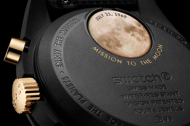OMEGA x Swatch 以黄金材质打造全新 MoonSwatch 腕表