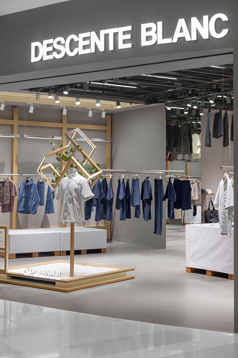 DESCENTE 上海环贸商场 BLANC 店铺开幕