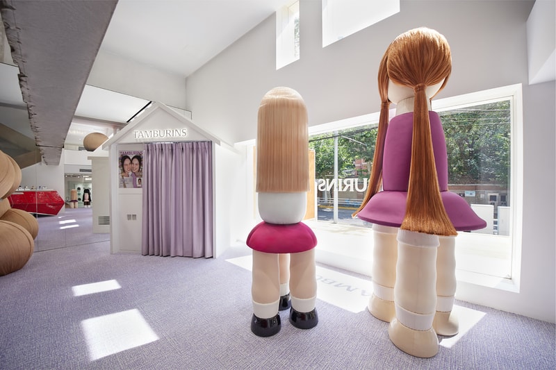 TAMBURINS 上海店铺 HAIR COLLECTION  空间亮相