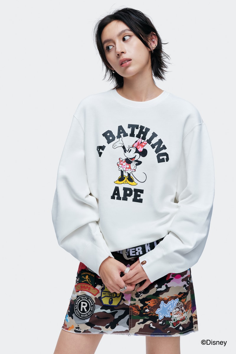 BAPE® 携手 MICKEY & FRIENDS 打造联名系列