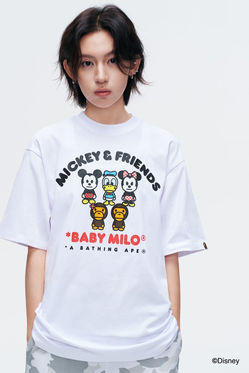 BAPE® 携手 MICKEY & FRIENDS 打造联名系列