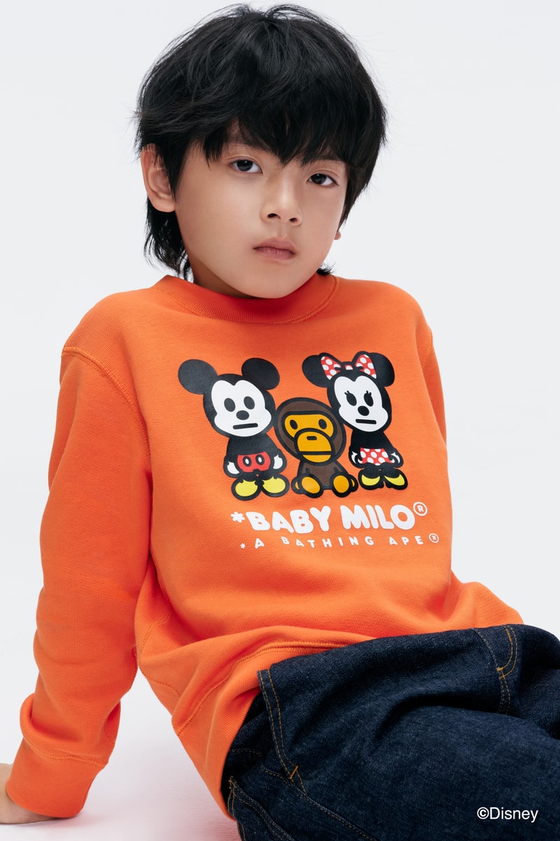 BAPE® 携手 MICKEY & FRIENDS 打造联名系列