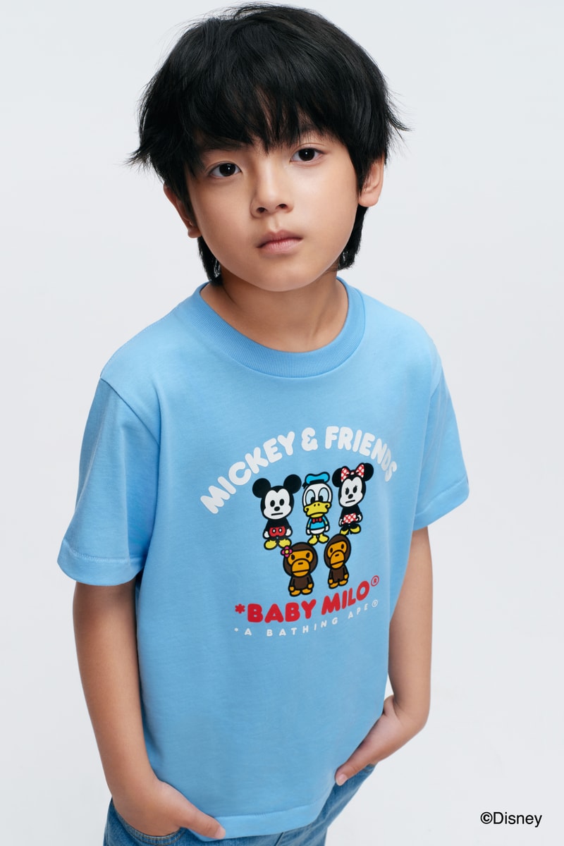 BAPE® 携手 MICKEY & FRIENDS 打造联名系列