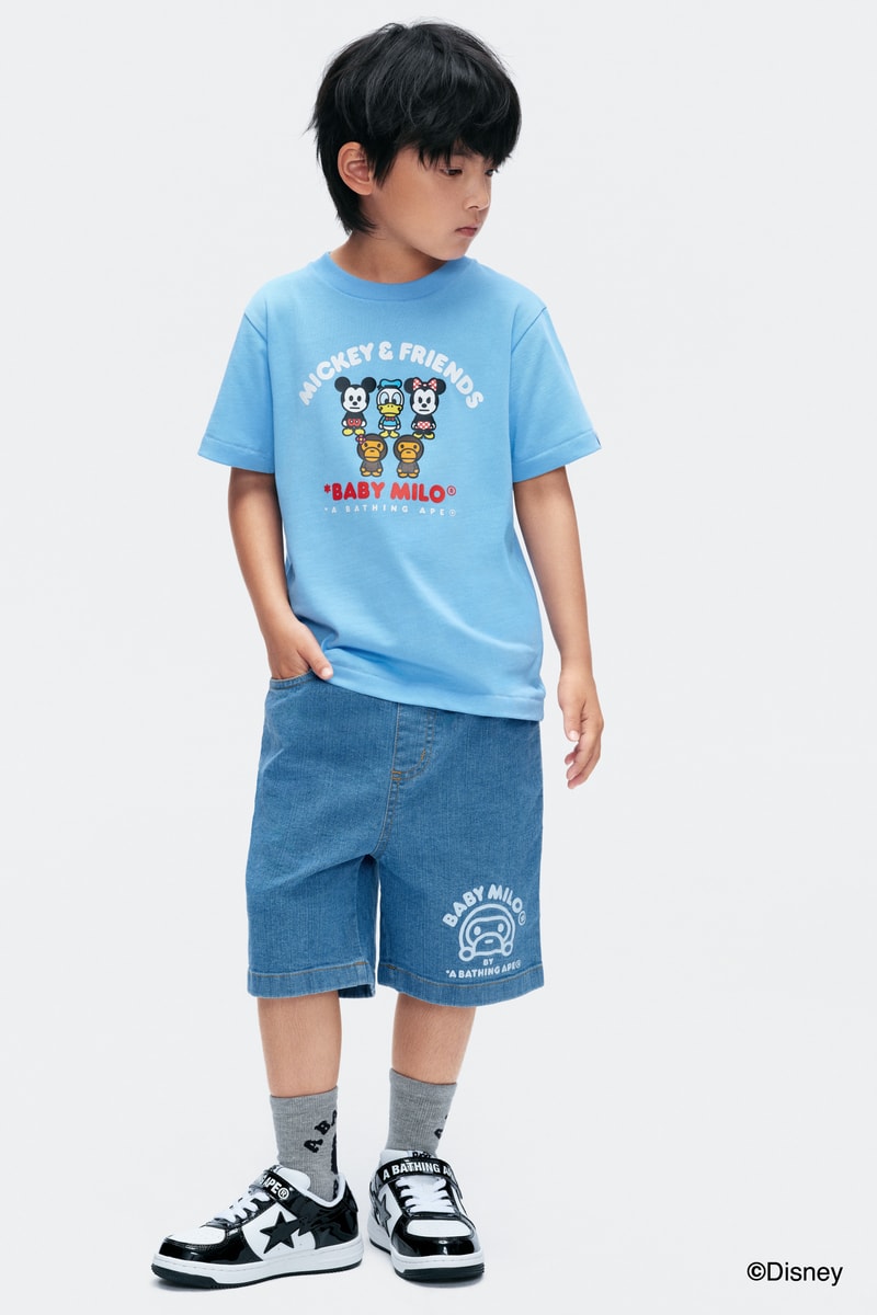 BAPE® 携手 MICKEY & FRIENDS 打造联名系列