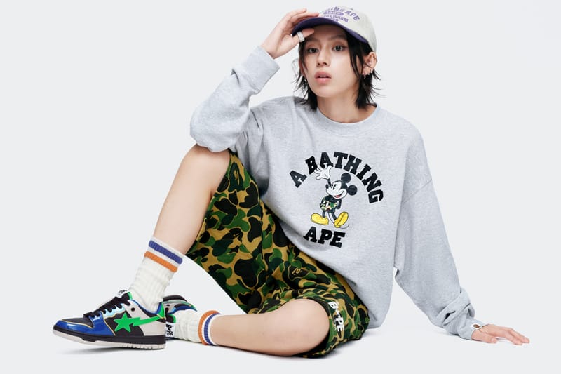 BAPE® 携手 MICKEY & FRIENDS 打造联名系列