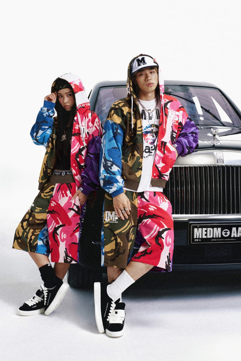 AAPE x MEDM 联名系列登场