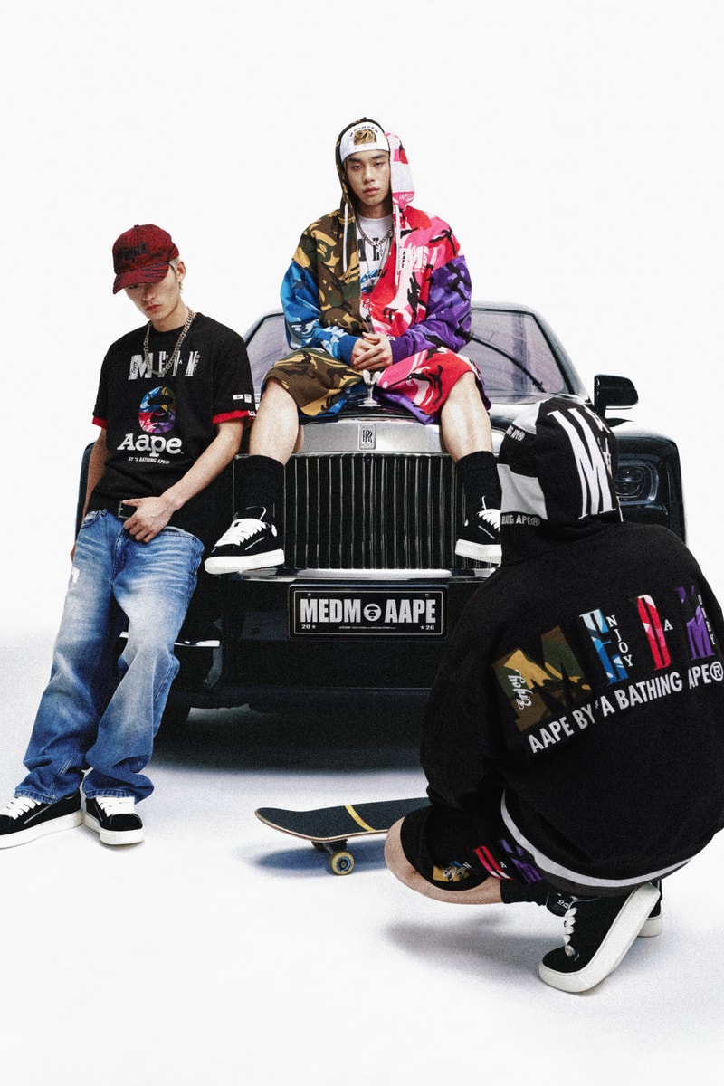 AAPE x MEDM 联名系列登场
