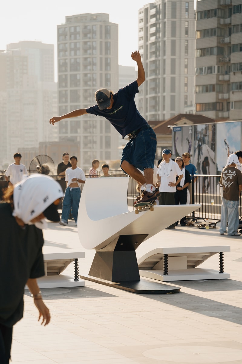 走进 Nike SB AF-1「CREASED」亚洲滑板巡演上海站