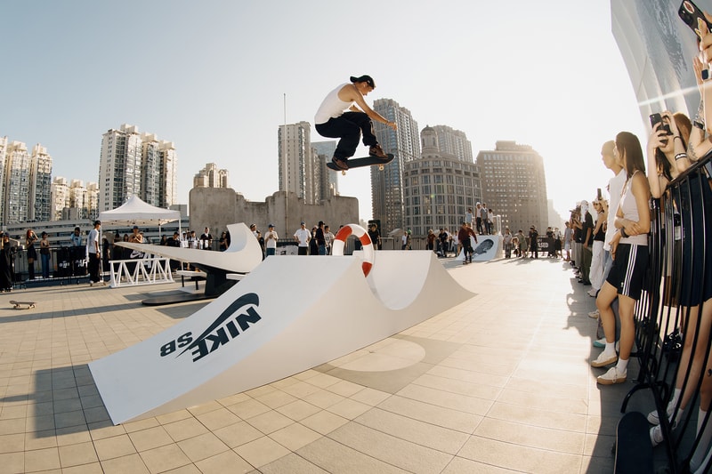 走进 Nike SB AF-1「CREASED」亚洲滑板巡演上海站