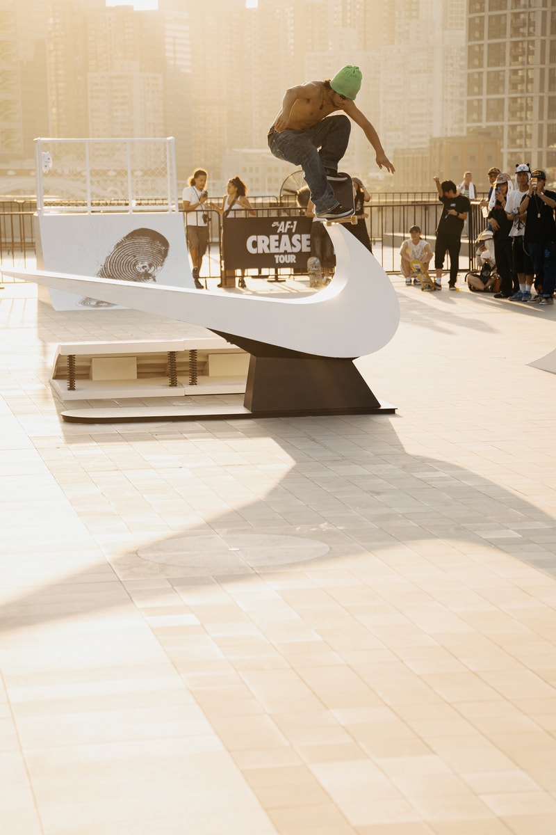 走进 Nike SB AF-1「CREASED」亚洲滑板巡演上海站
